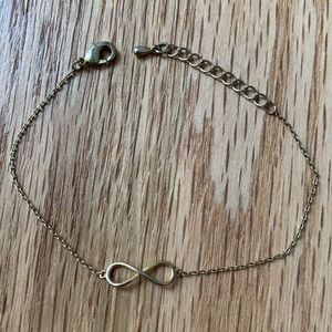 Delicate Infinity Gold Bracelet